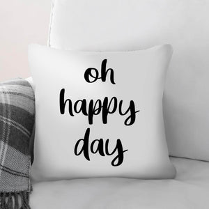 Good Vibes C Cushion Cushion 45 x 45cm Clock Canvas