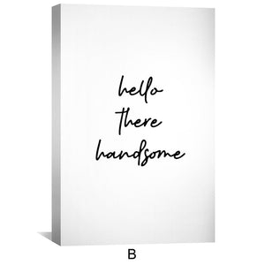 Gorgeous & Handsome Canvas Art Clock Canvas