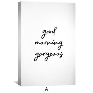 Gorgeous & Handsome Canvas Art Clock Canvas