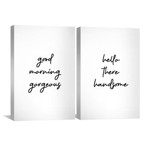 Gorgeous & Handsome Canvas Art Clock Canvas
