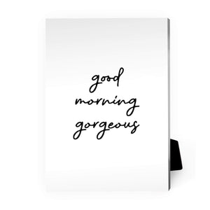 Gorgeous & Handsome Desktop Canvas Desktop Canvas A / 13 x 18cm Clock Canvas