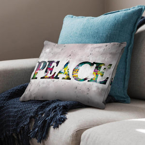 Graffiti Peace Cushion Cushion Cushion Landscape Clock Canvas