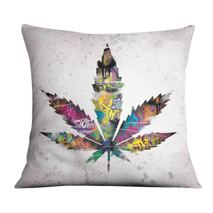 Graffiti Plant Cushion Cushion Cushion Square Clock Canvas