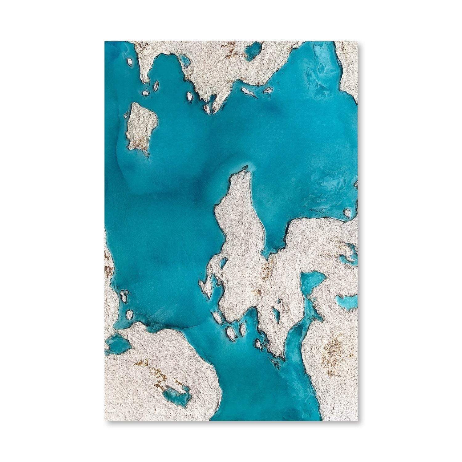 Great Barrier Reef Canvas Art Clock Canvas