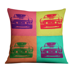 Groovy Speed Demon Cushion Cushion Cushion Square Clock Canvas