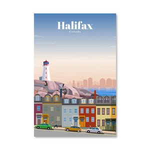 Halifax Canvas - Studio 324 Art Clock Canvas