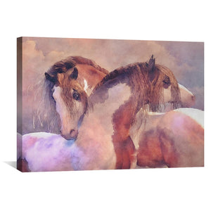 Harmony Canvas Art 45 x 30cm / Unframed Canvas Print Clock Canvas