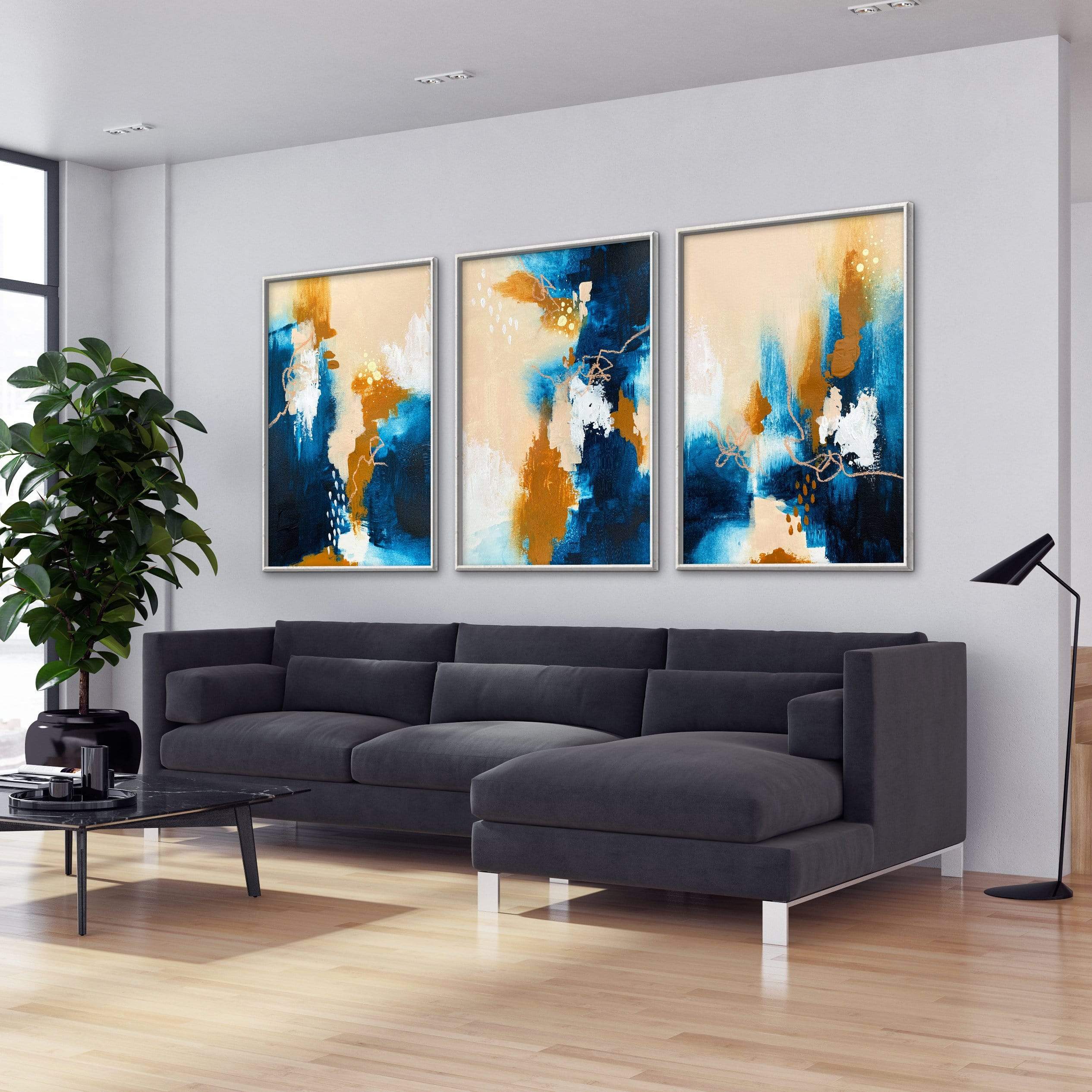 Harvest Reflections Canvas Art Clock Canvas