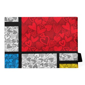 Heart Composition Desktop Canvas Desktop Canvas 18 x 13cm Clock Canvas