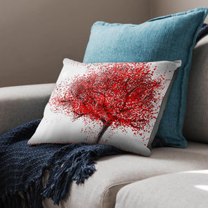 Hearts in the Wind Cushion Cushion 48 x 33cm Clock Canvas