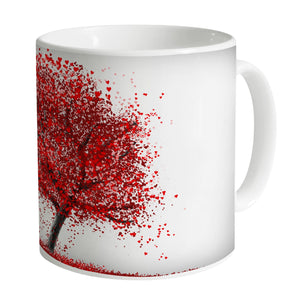 Hearts in the Wind Mug Mug White Clock Canvas