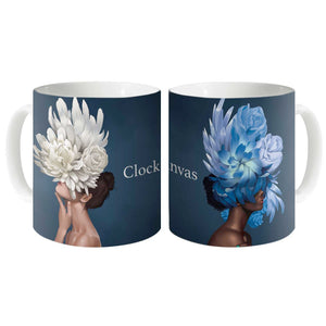 Hidden Woman Collectors Mug Mug White Clock Canvas