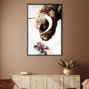 Highlander Canvas Art 30 x 45cm / Unframed Canvas Print Clock Canvas