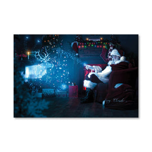 Holidays Canvas Art Clock Canvas