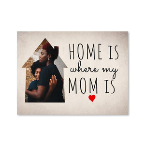 Home Canvas Art Clock Canvas