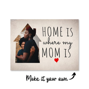 Home Canvas Art Clock Canvas