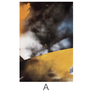 Horizon Canvas Art A / 40 x 50cm / No Board - Canvas Print Only Clock Canvas