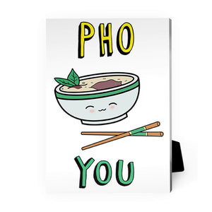 Hot Pho You Desktop Canvas Desktop Canvas B / 13 x 18cm Clock Canvas