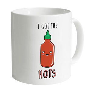 Hot Pho You Mug Mug A / White Clock Canvas