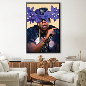 HOV Blossom Canvas Art Clock Canvas