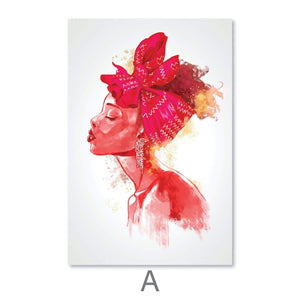 Hue Moods Canvas Art A / 40 x 60cm / Unframed Canvas Print Clock Canvas