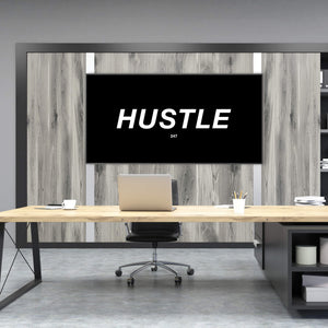 Hustle 247 Clock Canvas
