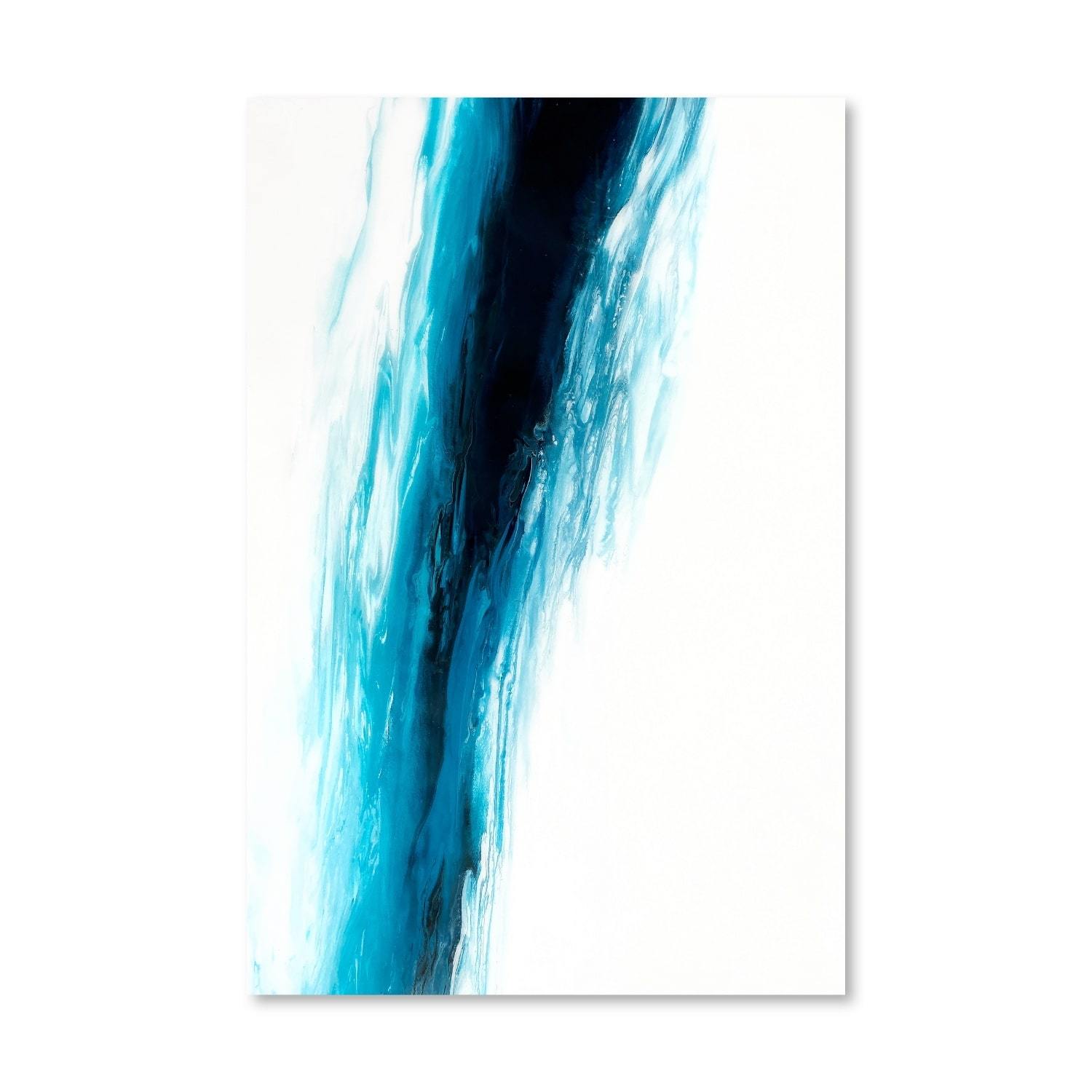 Ice Canvas Art Clock Canvas
