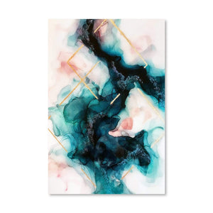 Illumination Canvas Art Clock Canvas