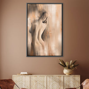 Immersed Canvas Art 30 x 45cm / Unframed Canvas Print Clock Canvas