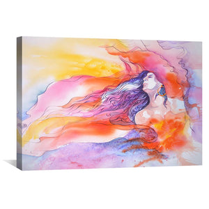 Impress and Inspire Canvas Art 45 x 30cm / Unframed Canvas Print Clock Canvas