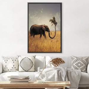 Inequality Canvas Art Clock Canvas