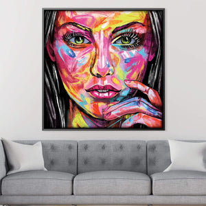 Innocence Canvas Art Clock Canvas