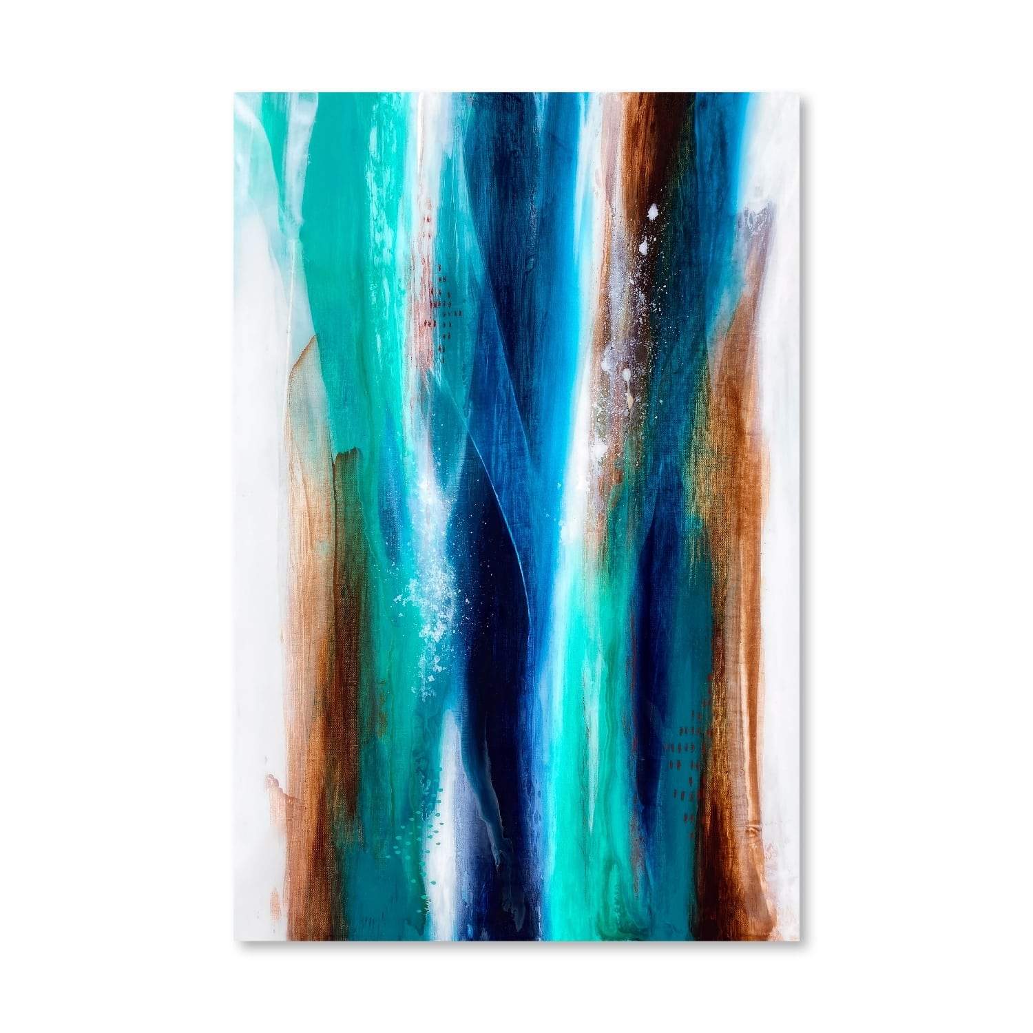 Into The Forest Canvas Art Clock Canvas