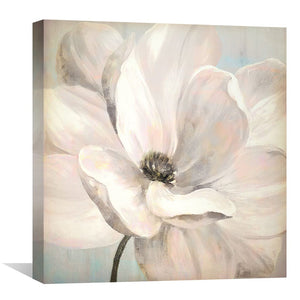 Iridescent Bloom Canvas Art Clock Canvas