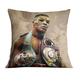 Iron Mike Cushion Cushion Cushion Square Clock Canvas