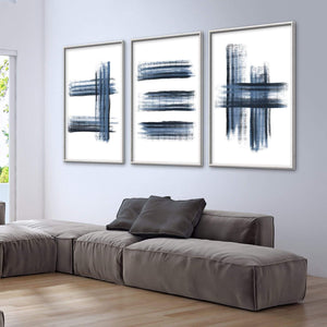 Kashmir Brush Canvas Art Clock Canvas