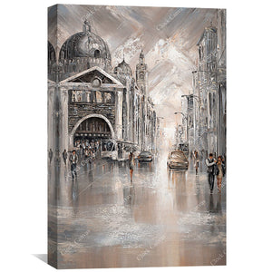 Keep Me Warm Canvas Art Clock Canvas