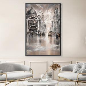 Keep Me Warm Canvas Art 30 x 45cm / Unframed Canvas Print Clock Canvas