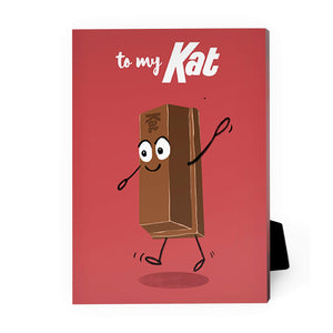 Kit to Kat Desktop Canvas Desktop Canvas B / 13 x 18cm Clock Canvas