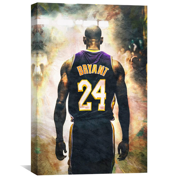 LA Lakers // Signed Purple Jersey // Kobe Bryant (Unframed