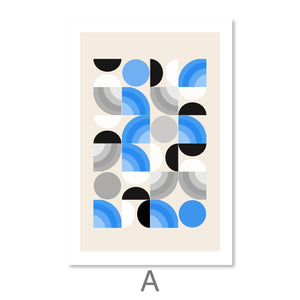 Labyrinth Puzzle Canvas Art A / 30 x 45cm / Unframed Canvas Print Clock Canvas