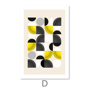 Labyrinth Puzzle Canvas Art D / 30 x 45cm / Unframed Canvas Print Clock Canvas