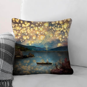 Lantern Lake Cushion Cushion Cushion Square Clock Canvas