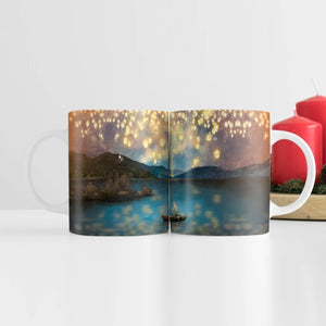 Lantern Views Mug Mug White Clock Canvas