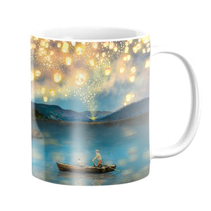 Lantern Views Mug Mug White Clock Canvas