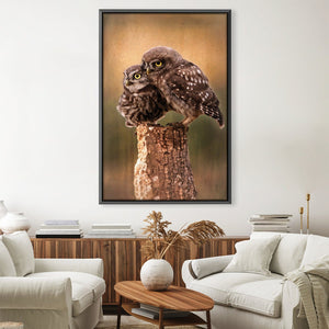 Learning the Ropes Canvas Art 30 x 45cm / Unframed Canvas Print Clock Canvas