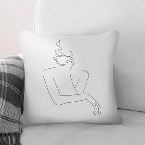 Leisurely Afternoons B Cushion Cushion 45 x 45cm Clock Canvas