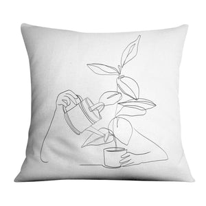 Leisurely Afternoons C Cushion Cushion 45 x 45cm Clock Canvas