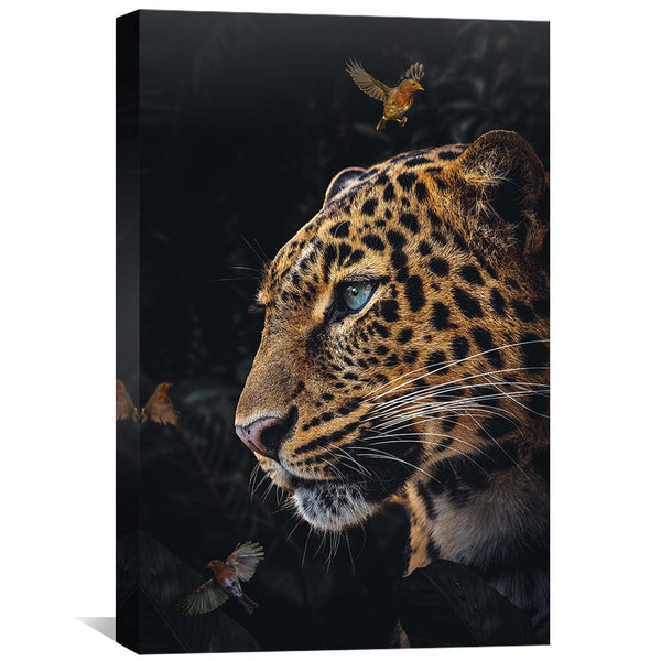 Banksy Cheetah Canvas – ClockCanvas