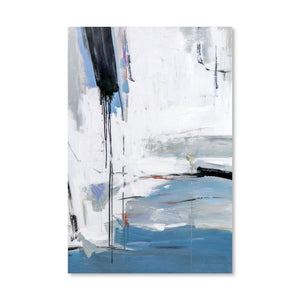 Leveling Arctic Oil Painting Oil Clock Canvas